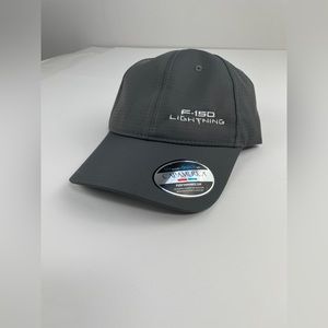 2023 Ford F-150 Lightning Promo Performance Hat Gray Strap Back Cap America